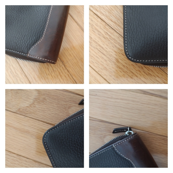 Dooney & Bourke leather zippy wallet w/COA EUC - Picture 8 of 8